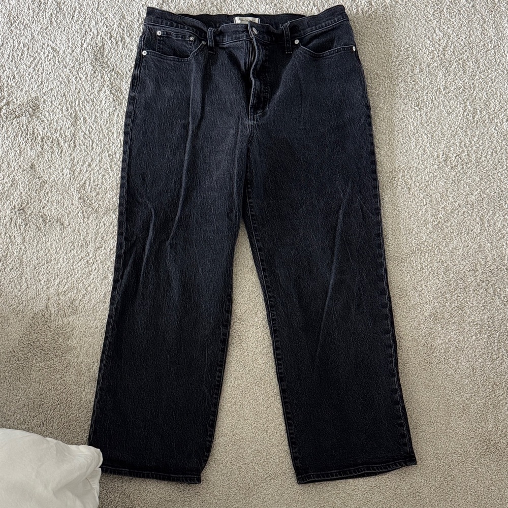Women's Madewell perfect vintage wide leg jeans